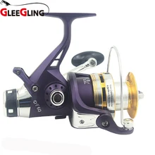 GLEEGLING спиннинговая катушка для ловли карпа Тормозная сила 6 кг Удочка колесо 8+ 1BB рыболовная ручка для катушки соотношение 5,0: 1