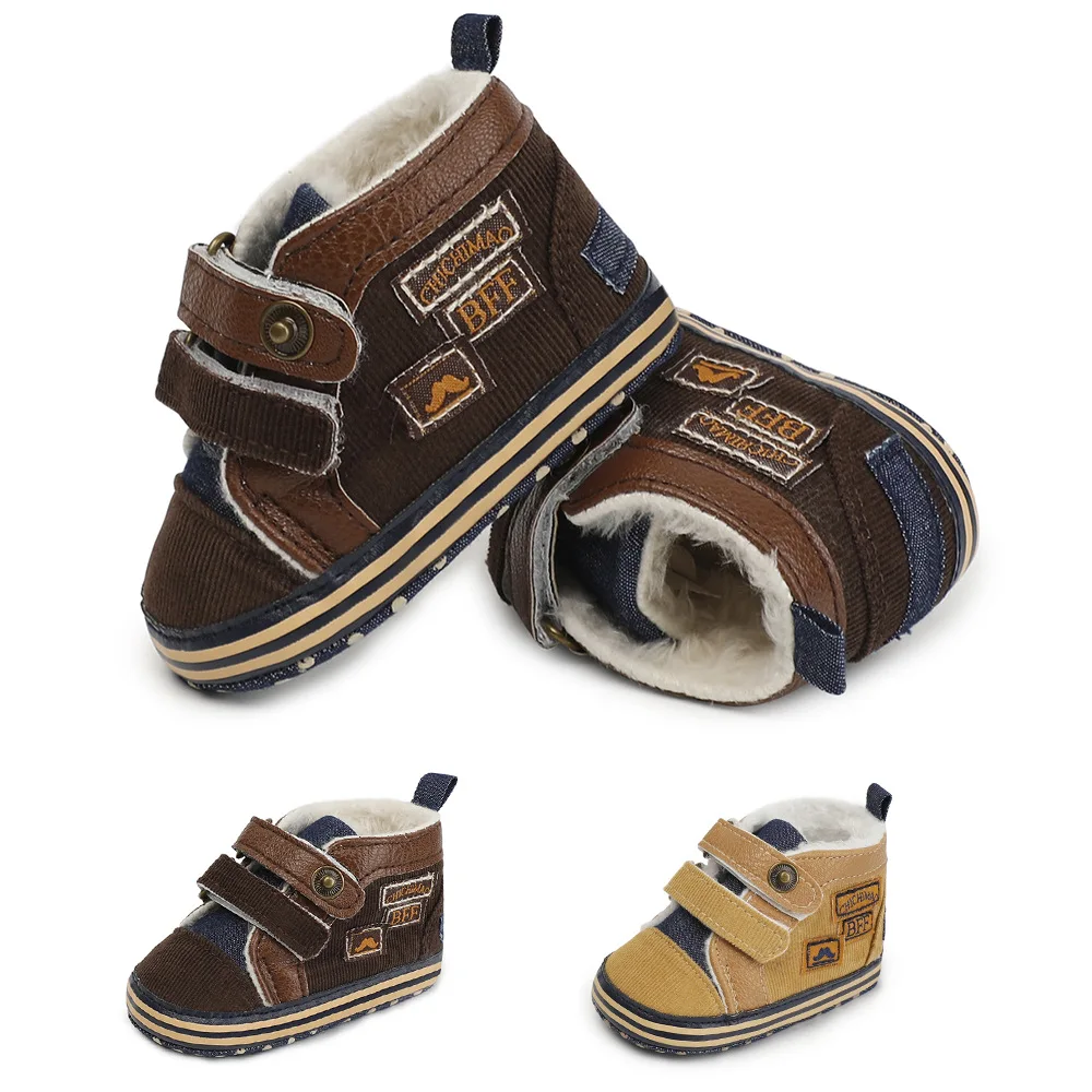 Baby Walking Shoes Spring and Autumn Baby Shoes 0-1-year-old Children's Slippery Baby Shoes Soft-soled Children's Shoes