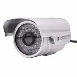 6 мм Открытый Водонепроницаемый IP65 камер видеонаблюдения инфракрасный закрыты Системы видеонаблюдения H.264 PAL NTSC BNC домой пуля камеры