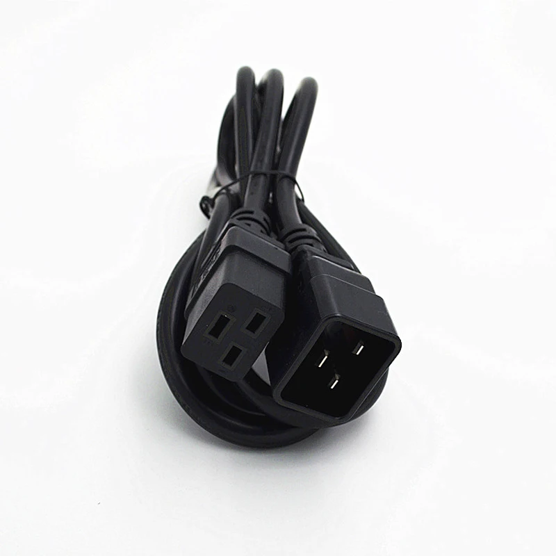 1,8 м C19-C20 IEC320 C20 розетка для подключения к IEC320 C19 Мощность шнур сервер UPS Мощность кабель-удлинитель шнура Мощность штекер Адаптер