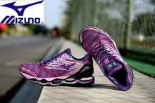 Mizuno Wave PROPHECY 5 Professional Women Shoes Running Shoes Sport Sneakers Air Cushioning Weightlifting Shoes purple Size36-40
