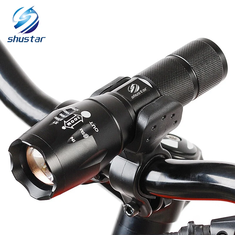 

Super Bright LED Bicycle light waterproof Bike light 5 lighting mode Support zoom Flashlight riding light bicycle accessories