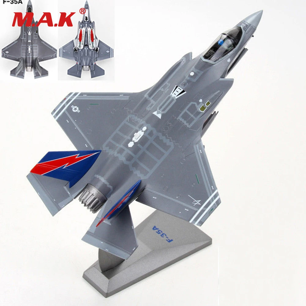 

1/72 Model Toys Gift for Children Kids F-35A Model Simulation F35 Aircraft Alloy Model Toy for Collection