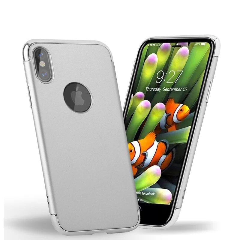 Чехол для iPhone XS Max XR X 8 7 6 6 S Plus 5 5S SE, матовый пластиковый чехол
