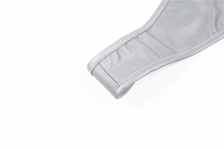 2019 сексуальный светоотражающий 2 шт. бюстгальтер Короткие комплекты женский ремень на шнуровке топ бюстгальтер нижнее белье сексуальный