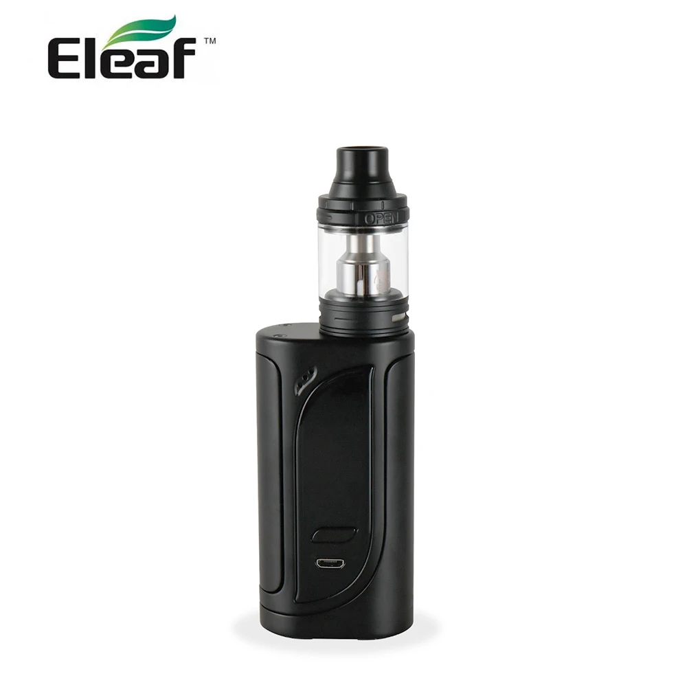 100% Original Eleaf iKonn 220 Kit with ELLO Atomizer 2ml Tank e-Cig  220W BOX MOD VS Alien Mod fits 18650 battery (Not included)