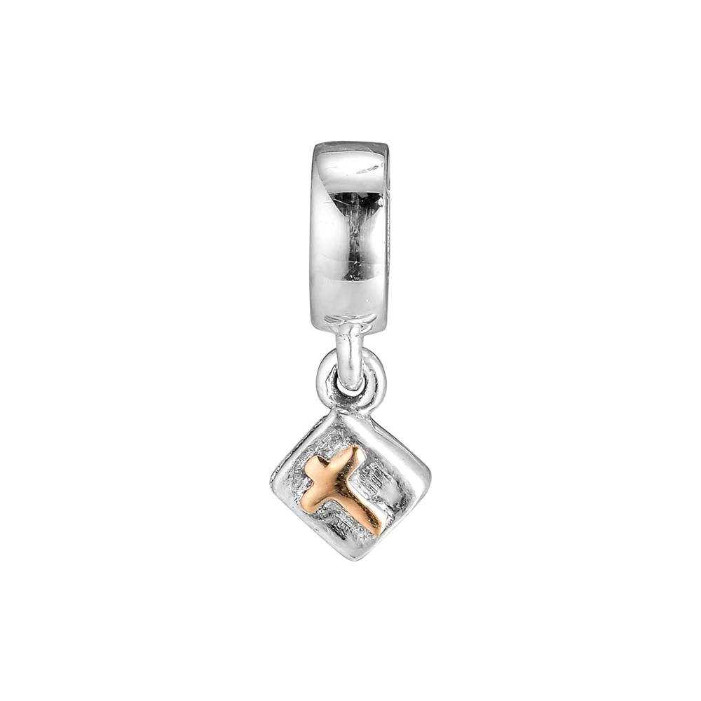 

CKK Beads 925 Sterling Silver Bible Pendant Charms for Women DIY Fits Bracelet Necklace Original Beads Jewelry Making F090K