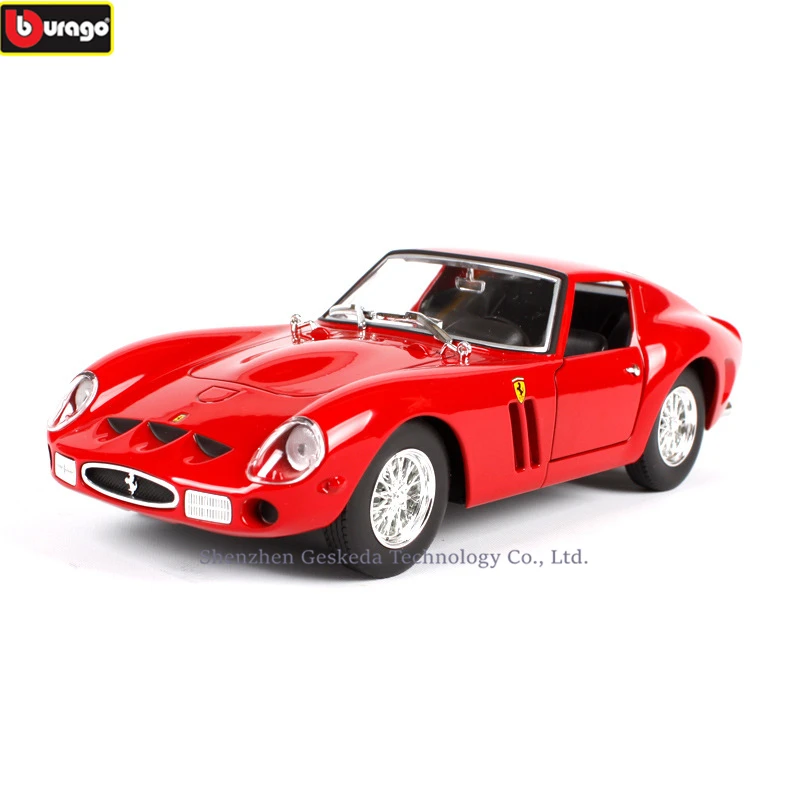 

Bburago 1:24 Ferrari 250gto collection manufacturer authorized simulation alloy car model crafts decoration collection toy tools