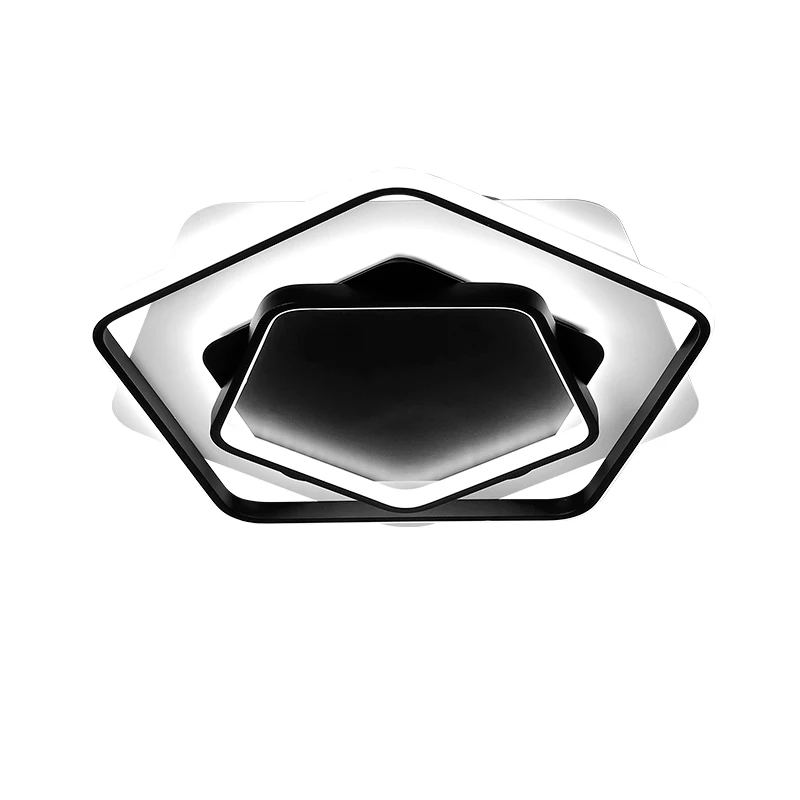 

LICAN Modern Chandelier Lighting for Living room Bedroom home decors Oral White Black Lustre Ceiling Chandeliers for Home decors