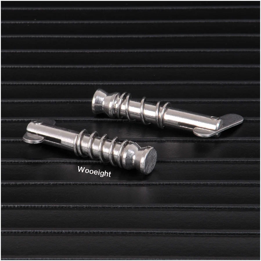2Pcs Marine Stainless Steel Quick Release Pin Deck Hinge Hardware Fitting For Boat Bimini Top Deck Yatchs Ships (7)