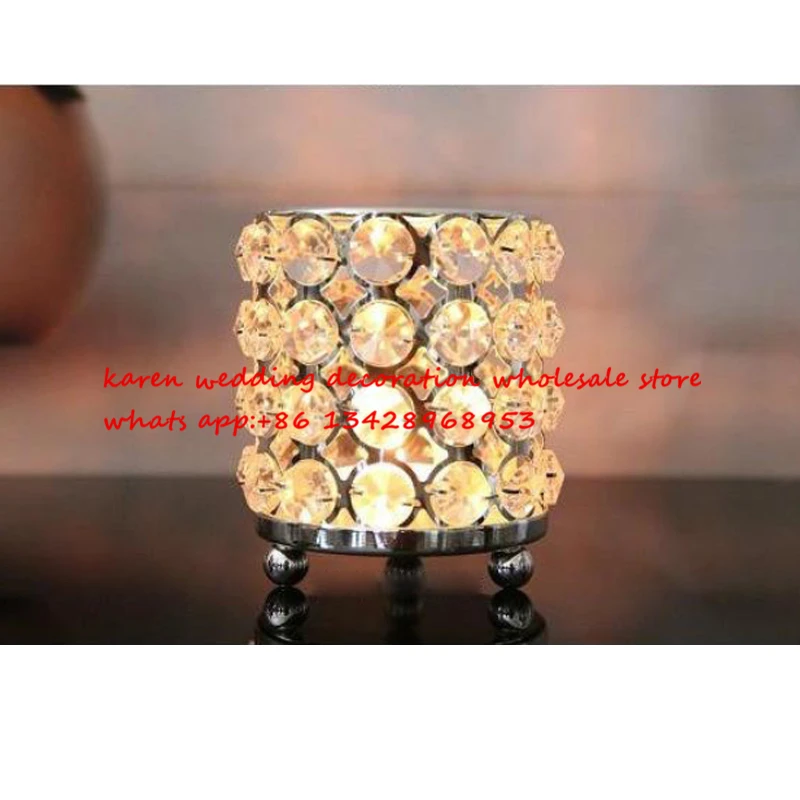 3pcs-lot-New-metal-candle-holders-with-crystals-stand-pillar-silver-plated-Creative-Romantic-Europe-for (1)