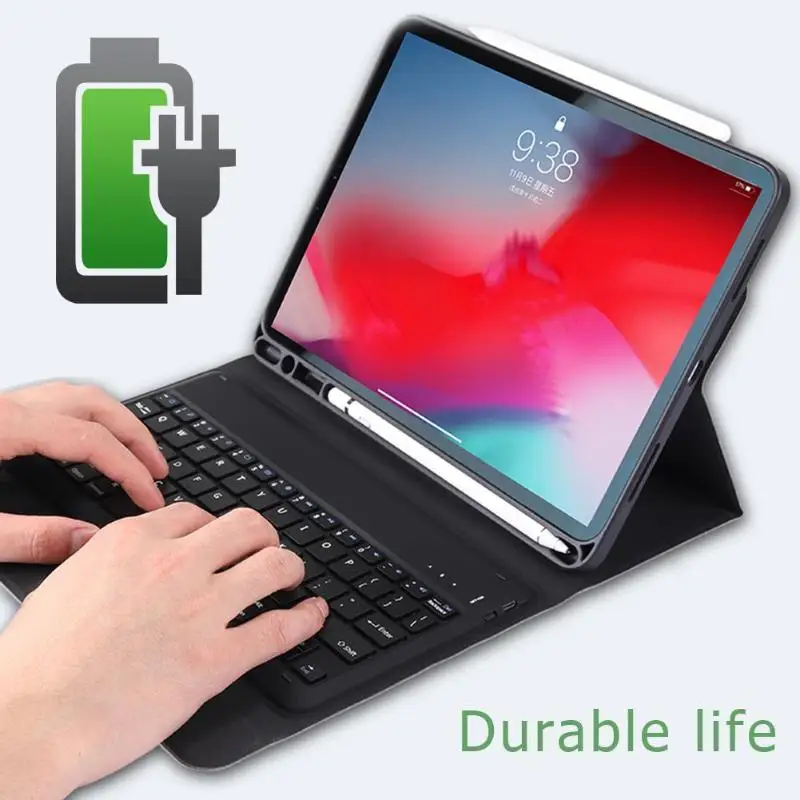 SD-129 чехол для планшета из искусственной кожи Съемная Беспроводная bluetooth-клавиатура Fn композитная мультимедийная функция для iPad Pro 12,9