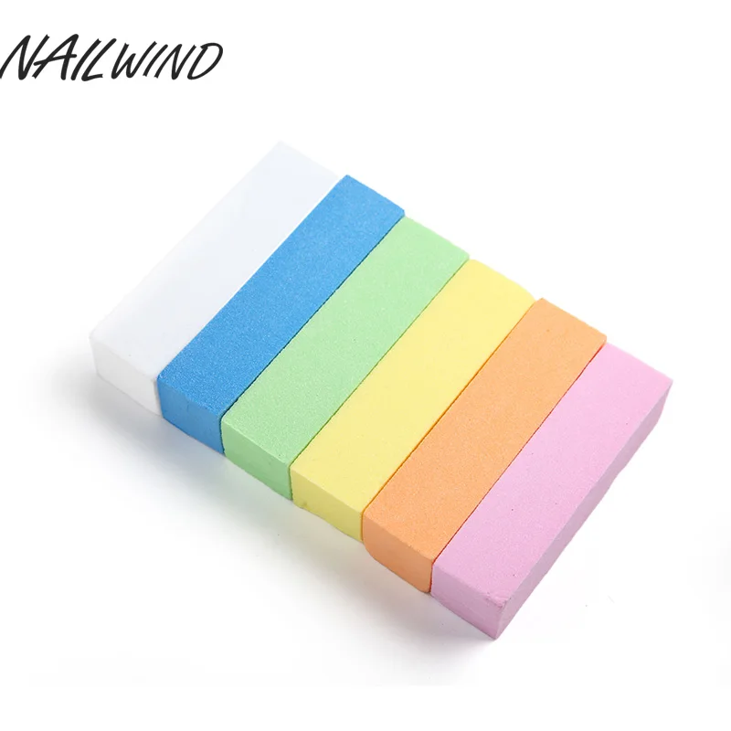 NAILWIND1PC шлифовальная губка пилка для ногтей буферный блок для УФ-гель для ногтей DIY Дизайн ногтей Маникюр Педикюр пилка для ногтей