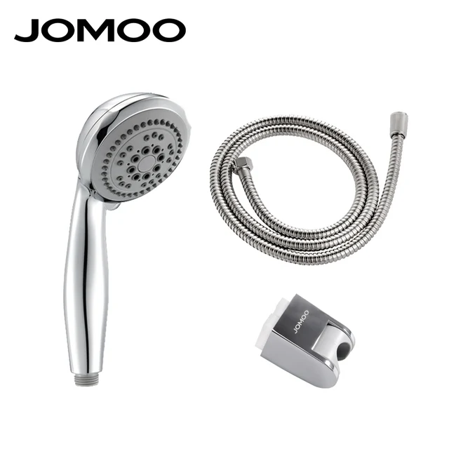 JOMOO Shower Head ABS Chrome Bathroom Bath Shower Water Saving High ...