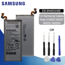 Samsung сменный аккумулятор 3300 мАч EB-BN950ABE для samsung GALAXY Note 8 N950 N950F N950N N950U+ Бесплатный набор инструментов