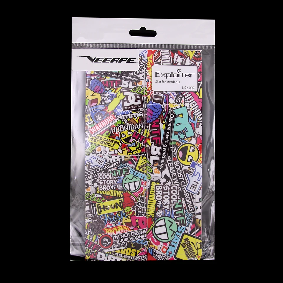 Sticker for Tesla Invader 3 Box Mod Invader Skin (5)
