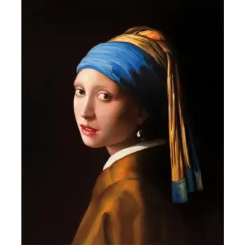 Portrait painting Girl with Pearl Earring Johannes woman Figure oil paintings Hand painted Stretched Framed Canvas art
Portrait painting Girl with Pearl Earring Johannes woman Figure oil paintings Hand painted Stretched Framed Canvas art