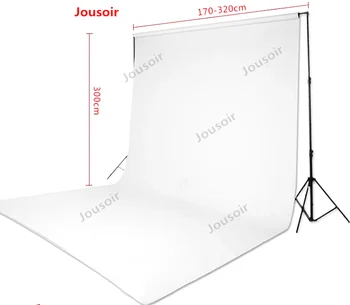 

FPG JB11-3000 rail background air cushion fixtures are 3* 3.2 M background frame with Oxford bag paper cloth CD50 T03