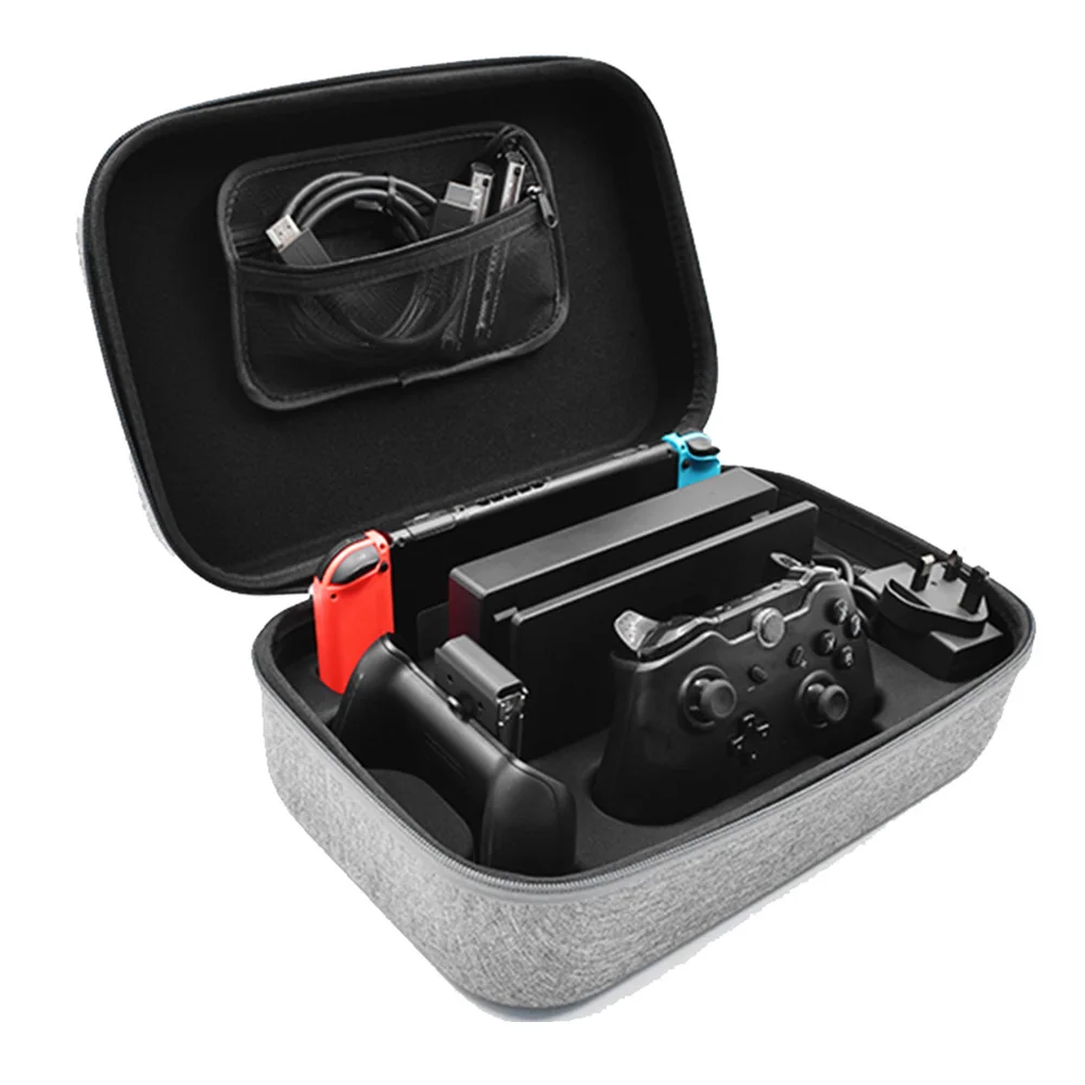 Nintendo Switch NS консоль сумка для хранения для Nintendo Switch для аксессуаров для игровой приставки защитный Портативный дорожная сумка - Цвет: Updated Version Bag