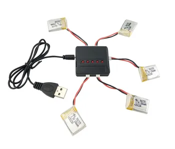 

H8 3.7V 150mAh Mini Lipo Battery and Charger for RC H8 Mini Quadcopter