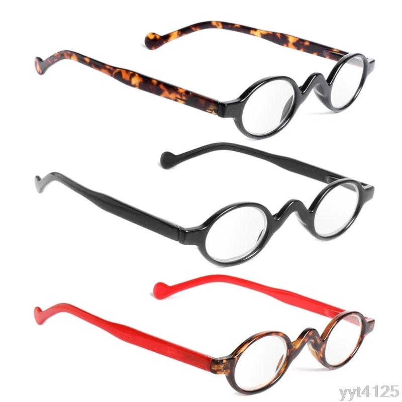 

NEW Vintage Small Round Frame Men Women Reading Glasses Presbyopic Glasses