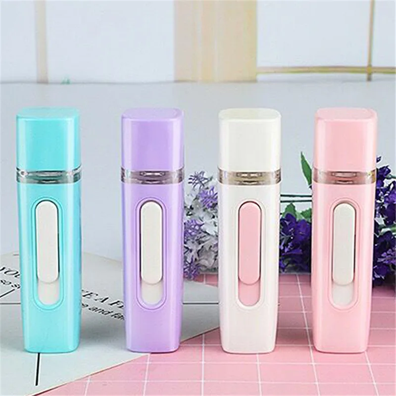 

Portable USB Negative Ion Nano Facial Steamer Spray Water Supply Instrument Facial Care Tools