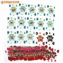 Transparent PVC Foodie Children's Educational Poker Plastic Crystal Waterproof Non-slip Entertainments Playing Cards Board Games