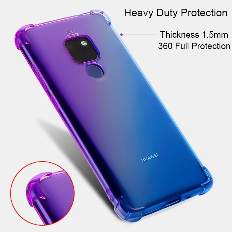 Роскошный чехол для телефона huawei mate 20 Pro 20 Lite 20X P20 P30 Pro Nova 3 3i Honor 20 7C 8C 8X разноцветный чехол из ТПУ