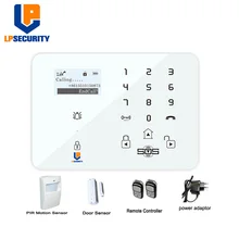 Lpsecurity Многофункциональный GSM сигнализация дома Системы PIR Сенсор дом офис охранной сигнализации Системы IOS/Android App управление K9