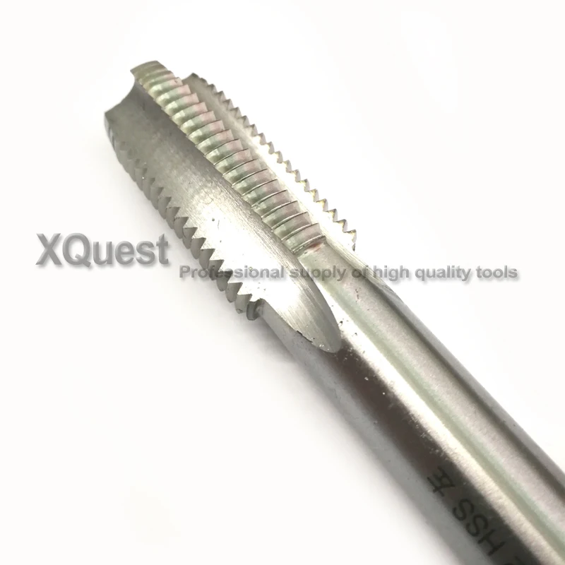 XQuest HSS левосторонний кран M3 M4 M5 m6 m8 m10 m12 M14 M16 M18 M20 LH Метрическая тонкая резьба прямые флейты краны M8X1 M10X1.25 M20X1.5