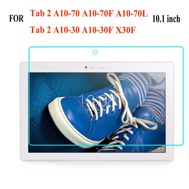 Lenovo A10-30 С уровнем твердости 9H закаленное Стекло пленка для lenovo Tab 2 A7-10 A7-20F A7-30HC A8-50F A10-30F A10-70F 7,0 8,0 10,1 дюймов протектор Стекло пленка - Цвет: Lenovo A10-30