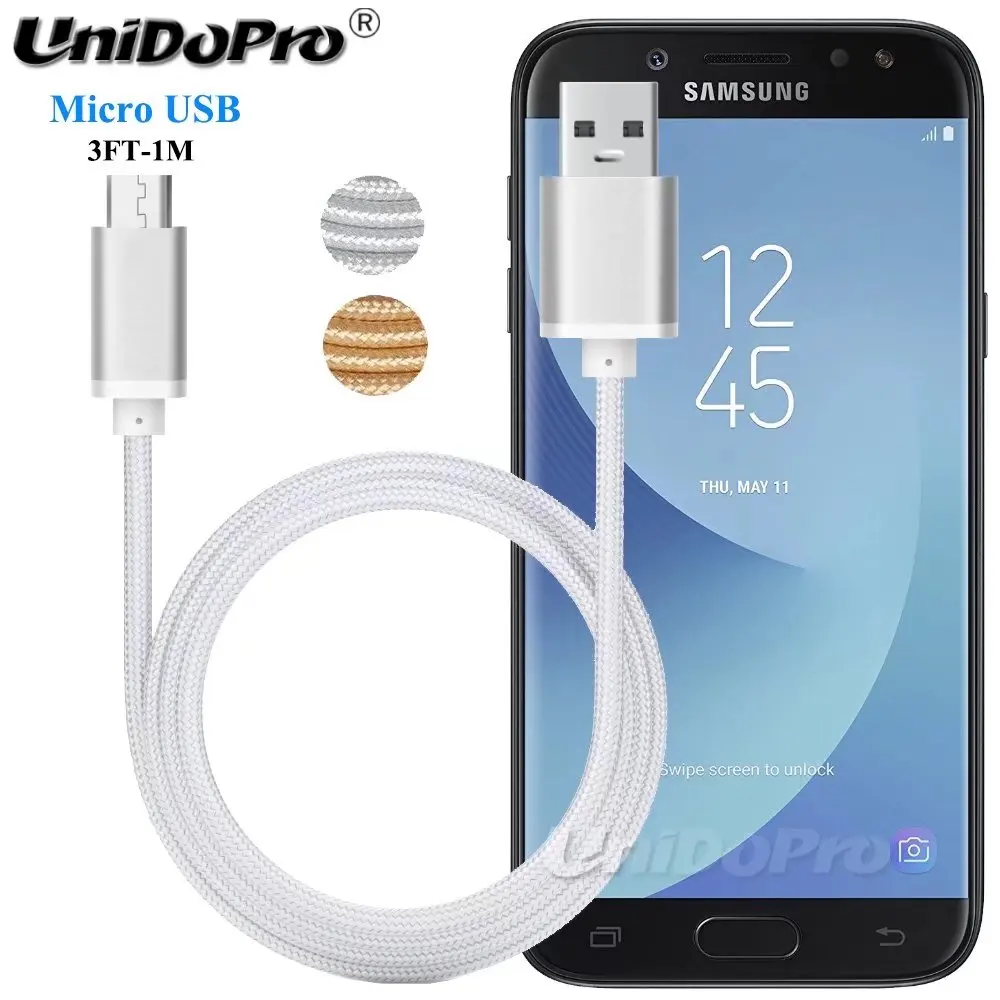 3FT Micro USB Fast Charger Cable for Samsung Galaxy J4+ J6+ J2 Core J8