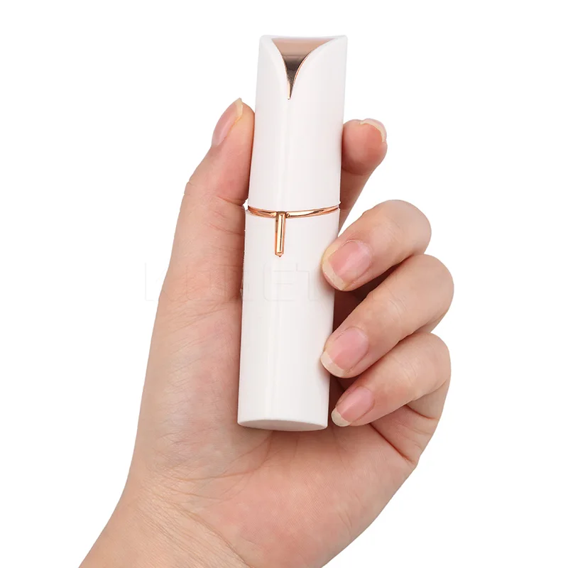 Electric Eyebrow Trimmer Mini Trimmer for Nose Lip Hair Epilator Eye Brow Facial Hair Removal Painless Face Shaver for Lady