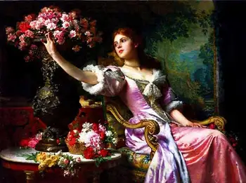 

FREE SHIPPING wall hanging tapestries for furniture The dame decoration picture size 40x57cm Wall hanging picture