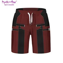 Летние мужские пляжные шорты для водных видов спорта, спортивные шорты с 3D принтом супергероя, свободные шорты для серфинга, быстросохнущие мужские спортивные плавки для серфинга