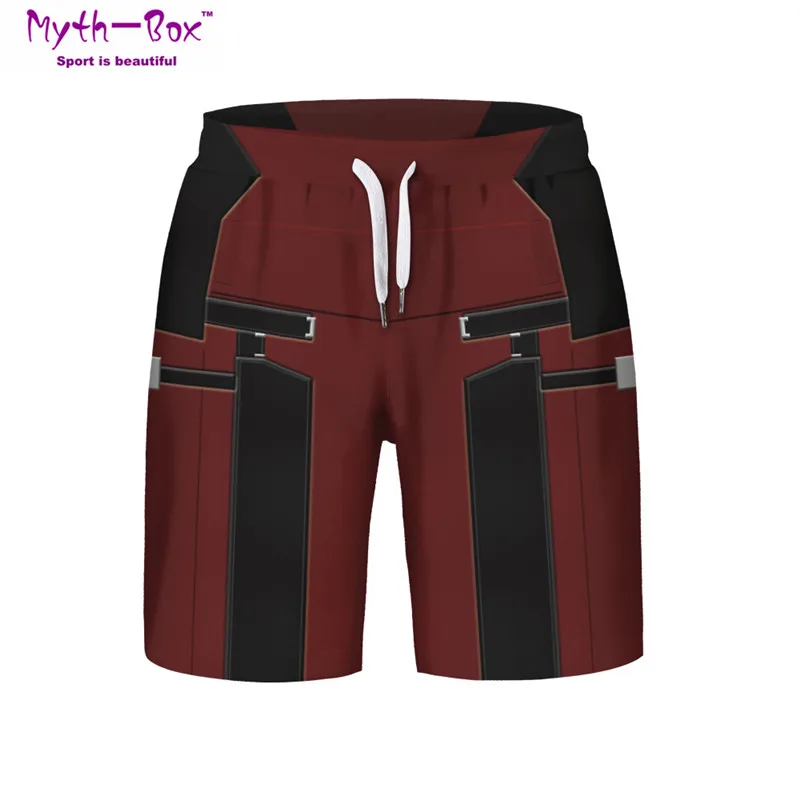 

Summer Man's Beach Shorts Water Sport S-3XL Pants Superhero 3D Print Loose Surfing Shorts Quick Dry Male Gym Surf Board Swimsuit