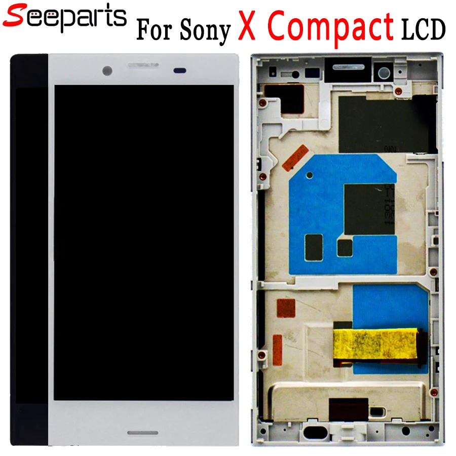 Протестированный 4," для sony Xperia X Compact F5321 ЖК-дисплей с сенсорным экраном дигитайзер сборка Замена для sony X Mini lcd