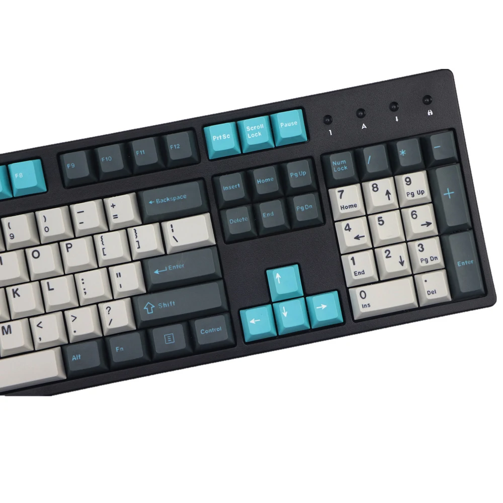 Клавиатура Double shot с 104 клавишами раскладка ANSI клавиатура PBT вишневым профилем для