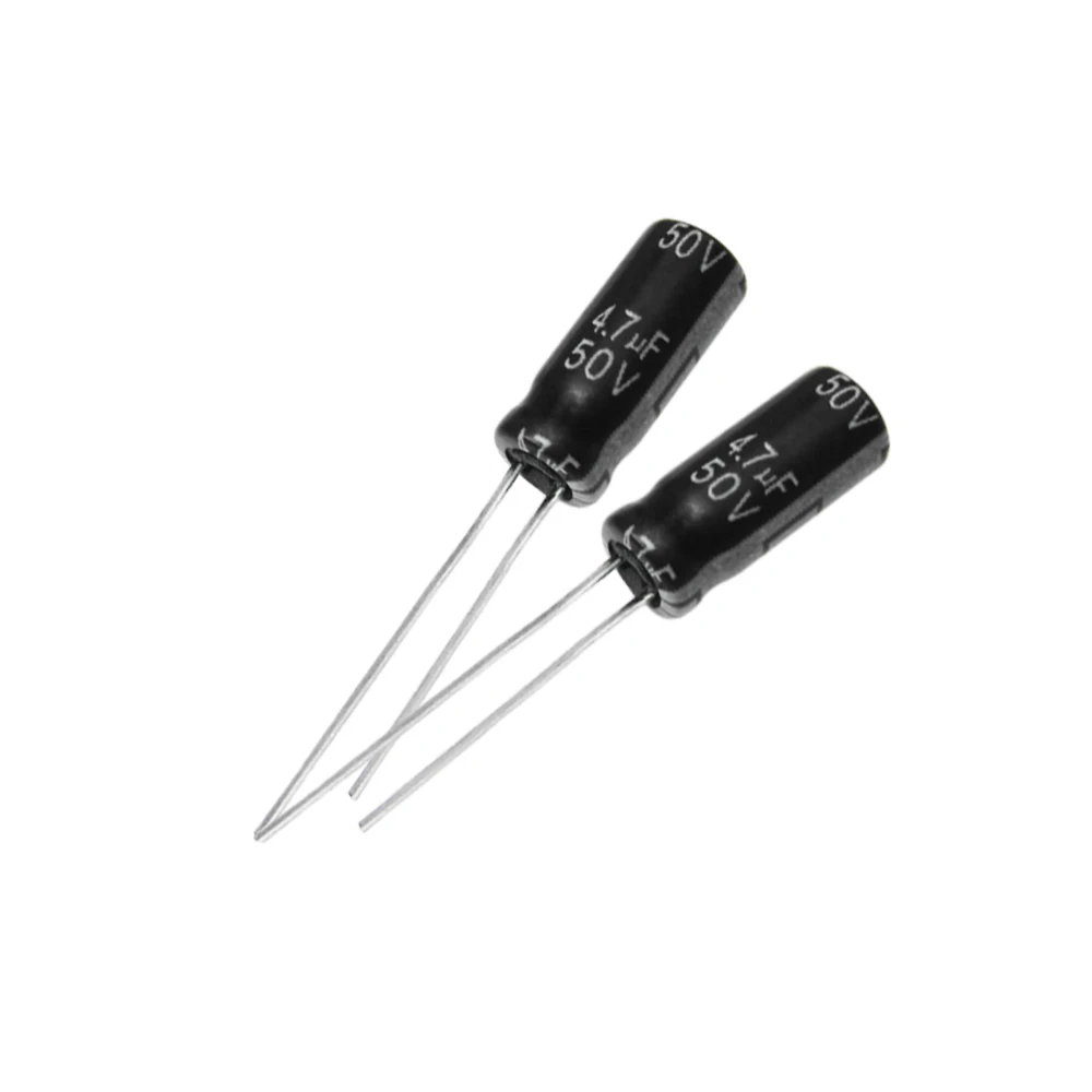 

50pcs 4.7UF 50V 4.7UF 50V 5MM X11MM Audio capacitor 50V4.7UF goods quality