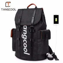 Tangcool, брендовые корейские Дизайнерские мужские модные рюкзаки, женские водонепроницаемые сумки на плечо, школьные рюкзаки для отдыха для мальчиков, сумки для багажа