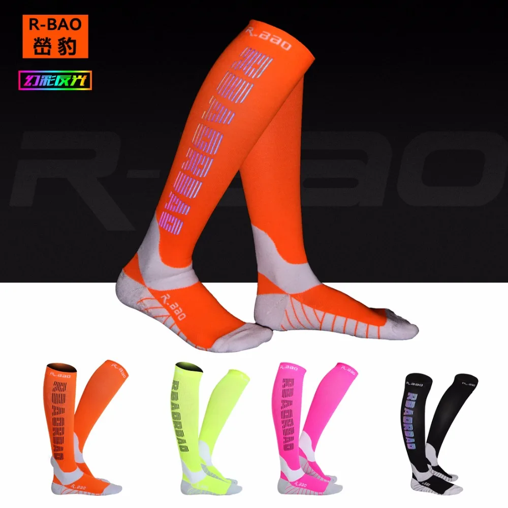 Reflective Socks Long Barreled Pressure Socks Running Socks Night