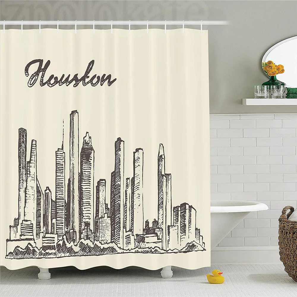 Квартира Houston Skyline Большой Город структура Coast передние путешествия направления