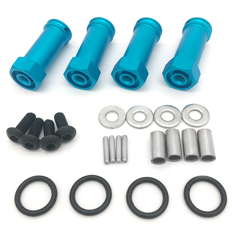 Mirbest RC DIY Parts For Wltoys 12428 Parts 12423 FY-03 JJRC Q39 RC Car Parts Metal Extension bonder Adapter Upgrade accessories