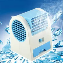 Fashion Mini Fan Cooling Portable Desktop USB Mini Air Conditioner Cool Cooling Desk Water Mist Fan Without Battery