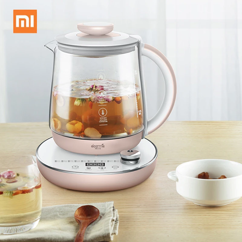  Xiaomi 1.5L Health Preserving Pot Multifunction Electric Cooking Tea Kettle Appointment Timing Insu