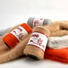 Fil de vison en peluche Long de qualité supérieure 100 + 35g, fil Extra doux et chaud pour l'hiver froid, fil de qualité Fine pour tricot pull chapeau écharpe ► Photo 2/6