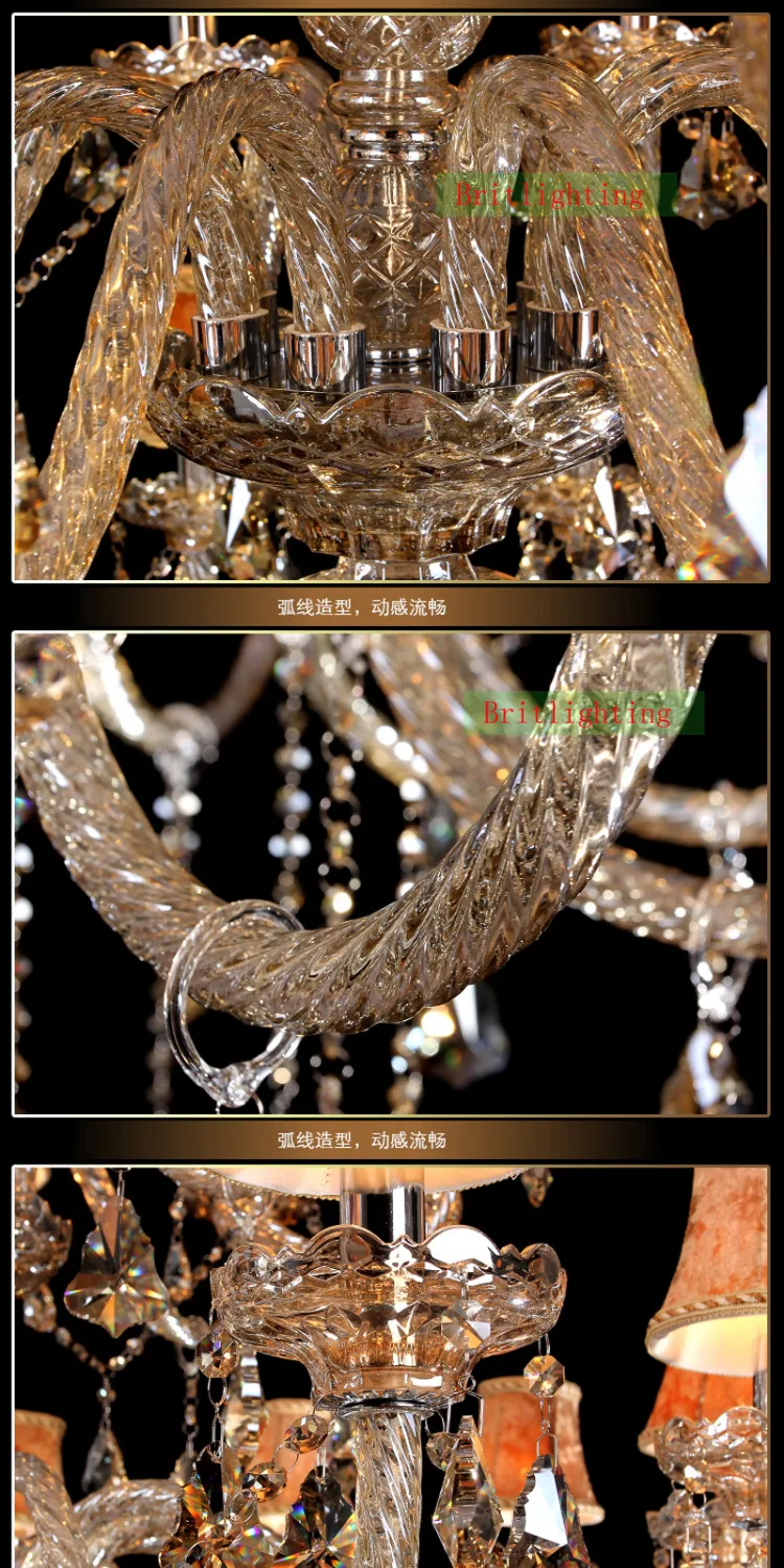 Рисунок 6 - Grand Hall 24-рычажная винтажная хрустальная лампа