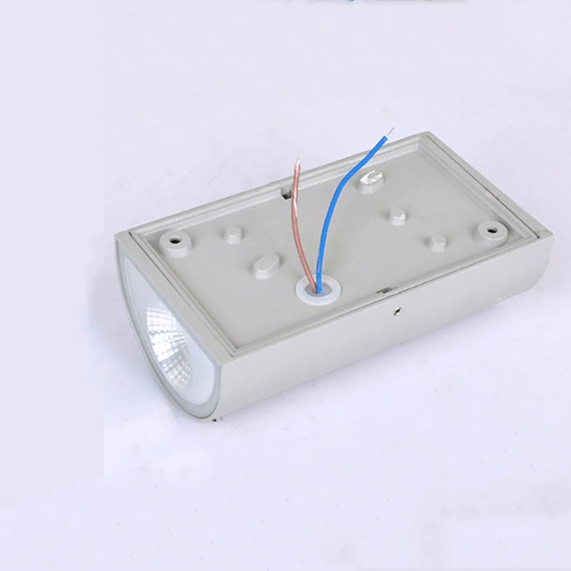 Алюминиевый водонепроницаемый наружный светодиодный настенный светильник, высококачественный 5 Вт настенный светильник для коридора отеля лестницы спальни прохода двора виллы бюстгальтера