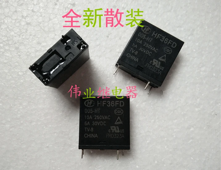 5 шт./лот HF36FD 005-HT Новое реле JZC-36FD 4 PIN | Обустройство дома