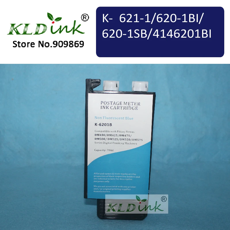 

[KLD INK ] 621-1 620-1 Compatible Franking ink for Pitney Bowes DM400 DM500 DM550 DM525 DM575 Secap DP500 DP550 Postage Meter